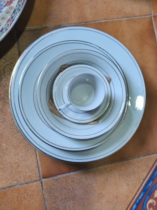 Platos Cerámica Orientales Decorados