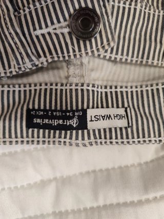 Pantalón vaquero rayas