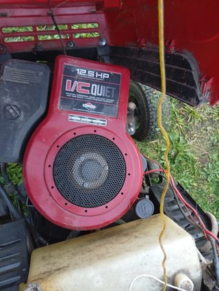 Tractor cortacésped gasolina 12.5 CV