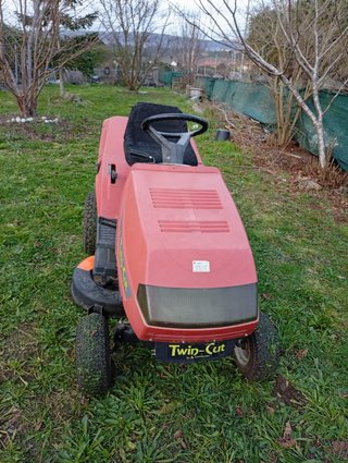 Tractor cortacésped gasolina 12.5 CV