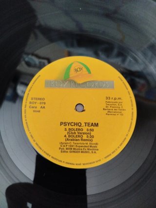 Vinilo Psycho Team - Bolero