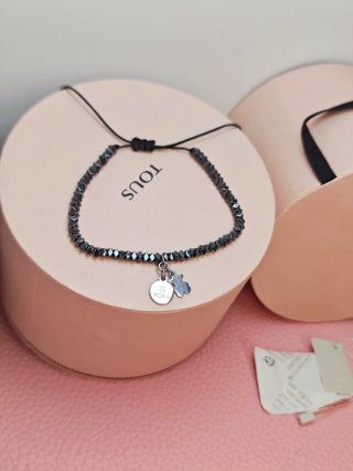 Pulsera Tous Hematita Natural cuerda ajustable