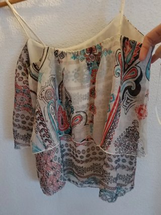 Top Mango Estampado