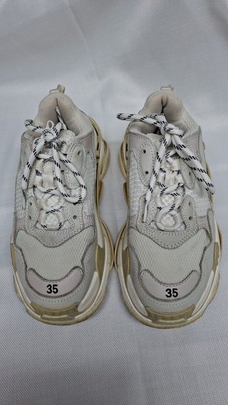 Zapatillas Balenciaga Talla 35 Beige/Blanco