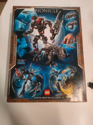 Bionicle Maxilos y Spinax 8924 Lego