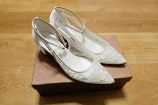 Zapatos novia G. Westerleigh blancos