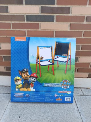 Pizarra Paw Patrol reversible