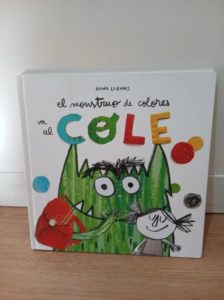 Libro infantil El monstruo de colores va al cole