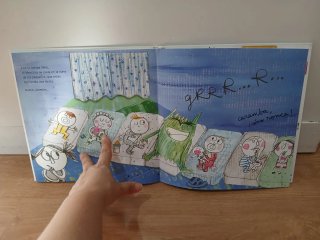 Libro infantil El monstruo de colores va al cole