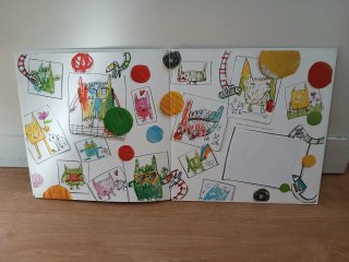 Libro infantil El monstruo de colores va al cole