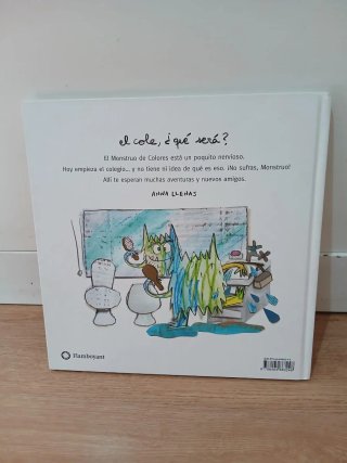 Libro infantil El monstruo de colores va al cole