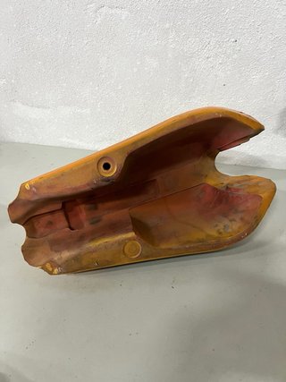 Depósito moto Peugeot Naranja años 80