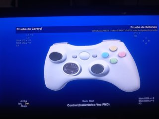 Mando Original Xbox 360 Blanco