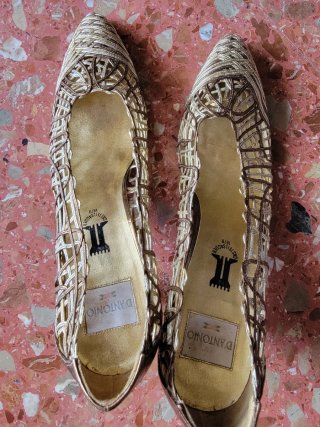 Zapatos de fiesta Castellsaguer Talla 39 Dorados
