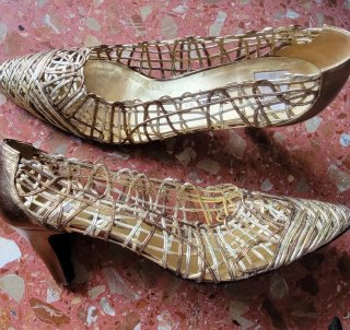 Zapatos de fiesta Castellsaguer Talla 39 Dorados