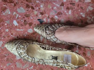 Zapatos de fiesta Castellsaguer Talla 39 Dorados
