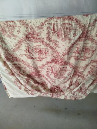 Cabecero de cama estilo Toile de Jouy