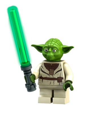 Minifigura Lego Star Wars Yoda compatible