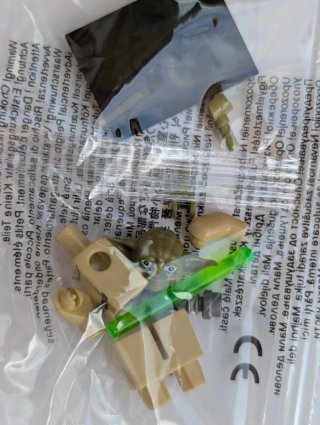 Minifigura Lego Star Wars Yoda compatible