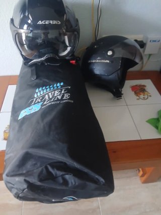 Equipamiento moto para pareja