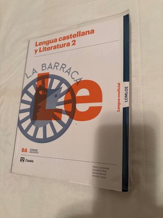 Lengua castellana y literatura 2, BA, lengua co...