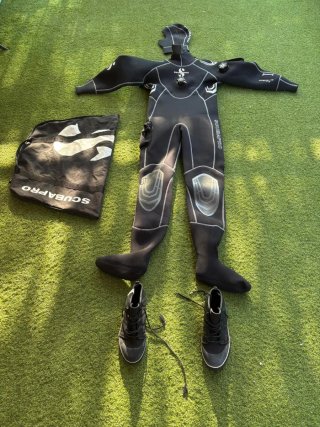 Traje Seco Buceo Scubapro Talla xl (180/185)