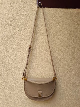 Bolso bandolera Abbacino beige