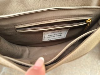 Bolso bandolera Abbacino beige