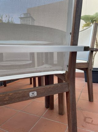 Conjunto mesa y 4 sillas exterior terraza