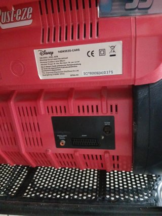 Televisor Cars Rojo