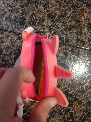 Bolso Unicornio Pop It Niña Multicolor