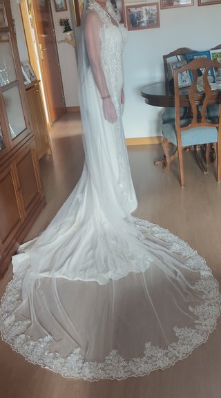 Vestido de Novia más Velo