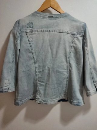 Conjunto tejano chaqueta y pantalón T.48