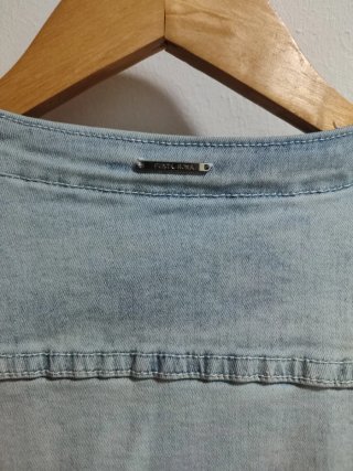 Conjunto tejano chaqueta y pantalón T.48