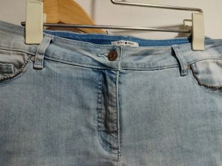 Conjunto tejano chaqueta y pantalón T.48