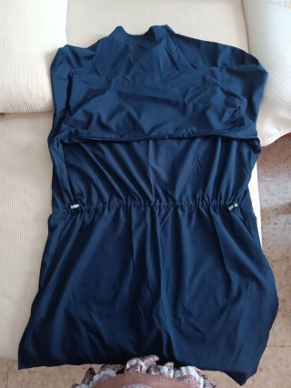 Burkini impermeable azul