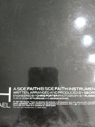 Vinilo George Michael.  Faith  Maxi single 45 rpm
