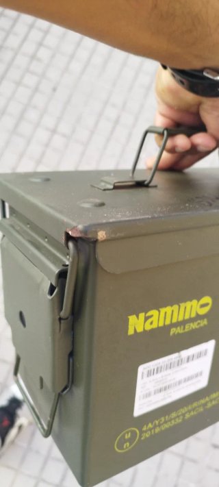 Caja Munición Nammo Ejército (Vacía)