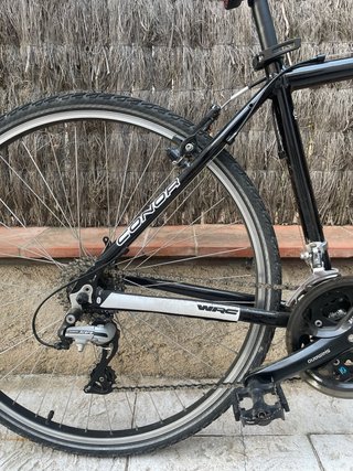 Bicicleta Conor Negra con Cambios shimano