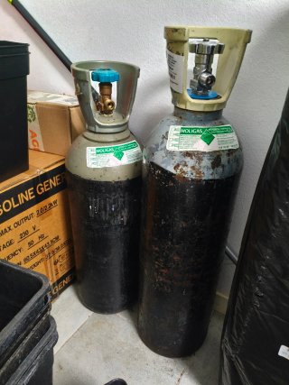 Bombonas de CO2 Moligas