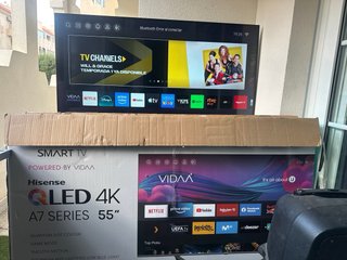 TV Hisense QLED 55 4K Serie A7