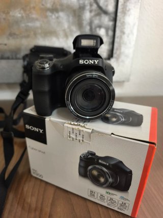 Fotocamera Sony Cyber-shot DSC-H300 + Custodia e Scatola
