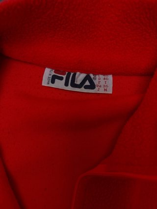 Fila Magic Line Fleece 1/4 Zip Roja Vintage