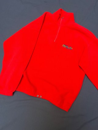 Fila Magic Line Fleece 1/4 Zip Roja Vintage