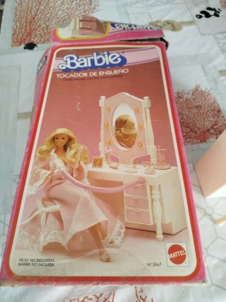 Tocador Barbie Antiguo