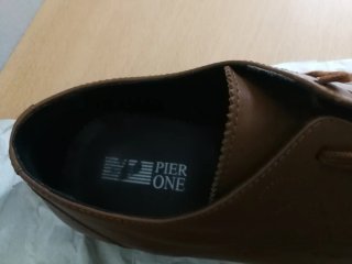 Zapatos PIER ONE Piel Marrón Talla 43