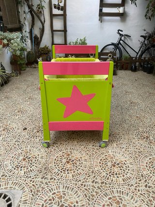 Mini cuna de madera Olmitos Alondra