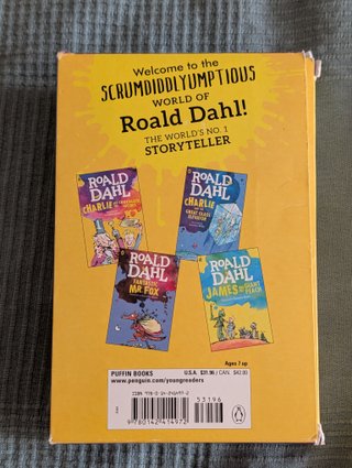 4 Libros Roald Dahl Magical Gift Set (Inglés)
