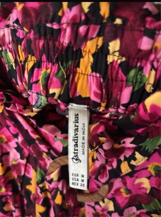 Pantalón corto estampado floral