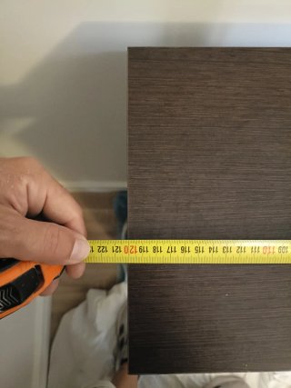 Mueble Zapatero Marrón y Blanco